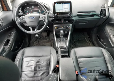 2018 Ford Ecosport Titanium z USA, uszkodzony, nr VIN MAJ3P1VE4JC202817